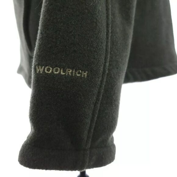 Woolrich Wool Blend Long Sleeve Green Jacket - Picture 4 of 12